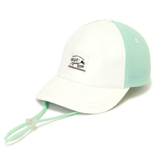 KIDS メッシュキャップ サックスブルー